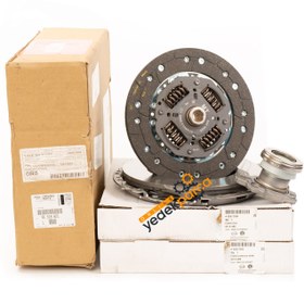 Resim Chevrolet Yeni Aveo 1.3 Dizel (A13DTC) Debriyaj Baskı - Balata / Rulman Set ( Sabit Volant İçin ) GM Marka Ürün 