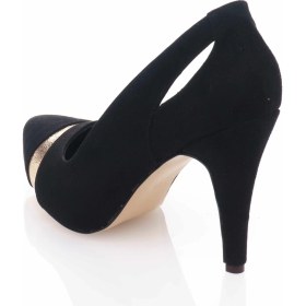Resim Costo Shoes 190327 Siyah Büyük Numara Kadın Ayakkabı 