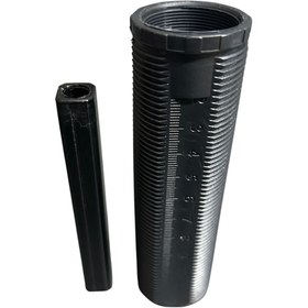 Resim Creavit Gömme Rezervuar Ara Kesme Valfi Plastik Uzatma Takımı 12 cm 