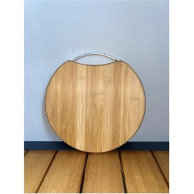 Resim Çetiner Group Bambu Kesim Sunum Tahtası 28*28*1,5 cm ROYALEKS-70467 