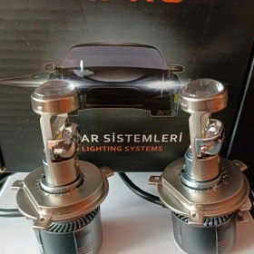 Resim VRPRO Vr Pro H4 SLİM Mercekli LED Far Ampulü 