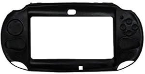 Resim OSTENT Sony PS Vita PSV PCH-2000 için Koruyucu Silikon Yumuşak Kılıf Kapak Kılıfı Cilt - Renk Siyah 