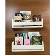 Resim Çevik Sunar 2'li Montessori Kitap Rafı 