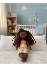 Resim Bez Bebek 30 Cm Oyuncak Bebek Uyku Arkadaşı 30 Cm 