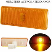 Resim Mercedes Actros Axor Atego Yan Sinyal Lamba Ledli 24 Volt Duylu 
