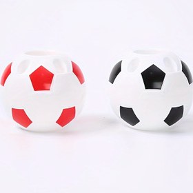 Resim Futbol Topu Masa Düzenleyici - Hafif Plastik Kalemlik, Çok Fonksiyonlu Ofis Aksesuarı 