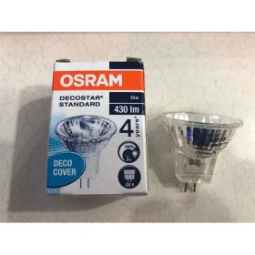 Resim Osram 10 Adet Osram 12/35W Mini MR11 44892 Wfi Çanak Halojen Lamba 