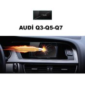 Resim Audi Q3 Q5 Q7 2013-2017 7 inç Navigasyon Temperli Ekran Koruyucu 