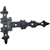 Resim Skygo Antika Tarz Dekoratif Pirinç Yıldız Kuyruklu Menteşe - 85x110 mm, Oksit 