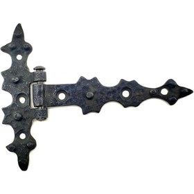 Resim Skygo Antika Tarz Dekoratif Pirinç Yıldız Kuyruklu Menteşe - 85x110 mm, Oksit 