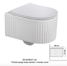 Resim Lena Asma Klozet ET-W1000MB 