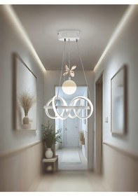 Resim Tt003-ldtpl-by Tt Ayd.sarmal Matbeyaz Ledli Toplu 3renk Ledavize Beyaz 