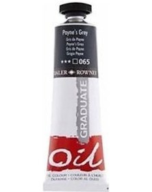 Resim Daler Rowney Yağlı Boya Graduate 065 Payne'S Grey 38 ML 