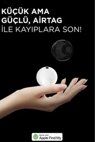 Resim Torima Takip Cihazı Apple Find My Uyumlu N Tag Siyah 