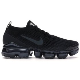 Resim Nike Kadın Siyah Spor Ayakkabı Aj6910-002 Air Vapormax Flyknit 3 