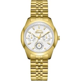 Resim Slazenger SL.09.2408.4.08 Quartz Çelik Altın Rengi 41 mm Erkek Kol Saati 