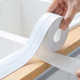 Resim Beatitude Beyaz Su Sızdırmaz Bant Ev Küvet Lavabo Mutfak Kenar Bandı Su Geçirmez 3,2 m x 38 Tamir Bandı 