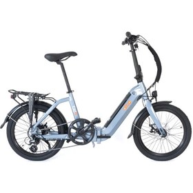 Resim Alba Fold X Step Thru Katlanır Elektrikli Bisiklet (Antrasit) Md 