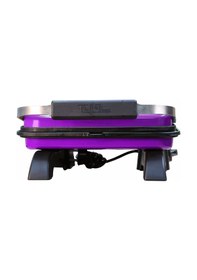 Resim Tuğra Elektrikli Kırmızı Döküm Mini Tost Makinesi Yanmaz Yapışmaz 8 Dilim 
