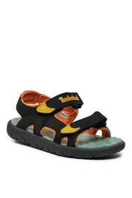 Resim Timberland Siyah Erkek Çocuk Sandalet TB0A43EAEDN1-Perkins Row BACKSTRAP 