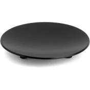 Resim Tezgah Üstü Katı Sabunluk Siyah Renk 21X137X137 Mm 