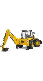 Resim Bruder Jcb 5CX Eco Kepçeli Ekskavatör 1:16 BR02454 Sarı Renkli Oyuncak Araç 