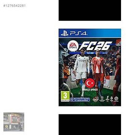 Resim FC26 PS4 PLAYSTATİON 4 JAPON OYUNCAK KARANFİL 