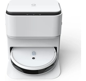 Resim Yeedi Mop Station 2500 Pa Emiş Gücüne Sahip Akıllı Mop İstasyonlu Robot Süpürge Sert Zemin Kullanımı için 