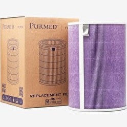 Resim Purmed Xiaomi 1-2H-2S-3H-3C-Pro Rfid Çipli Hepa ve Aktif Karbon Filtre Uyumlu İç Filtre 