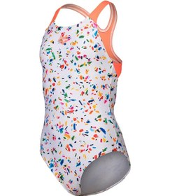 Resim Confetti Swimsuit Swim Pro Back Çocuk Yüzücü Mayosu Çok Renkli 