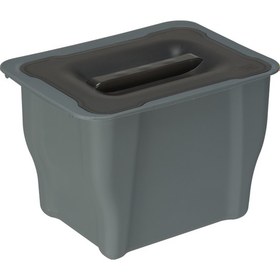 Resim Pelikan Joker Çok Amaçlı Mutfak Çöp Kovası Yüksek Kalite Plastik 5 Litre-Antrasit 