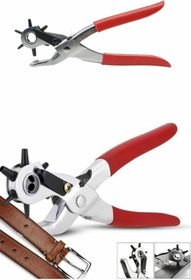 Resim Clevora Kemer Delme Pensesi- Kemer Delik Açma Zımbası Paslanmaz Çelik 