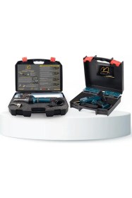 Resim Bemoold BM40 Plastik Kaynak Makinesi Tamir Seti (20 Paket Elektrot)- Bemoold 100 W Sıcak Zımba Plastik Tamir Seti-200 Adet Tel Zımba Dahil Yeşil-Siyah 