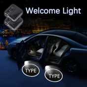 Resim 2 Adet LED Projeksiyon Hoş Geldiniz Lambası USB GR Spor Logolu Kapı Lambası, AUDI, Mercedes-Benz, Citroen, HYUNDAI, KIA, Skoda, PEUGEOT için Uygun, Araç Aksesuarı, Modern Araç Dekoru, Dayanıklı Araç Aksesuarı 