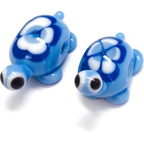 Resim Murano Cam Kaplumbağa - Leylak 