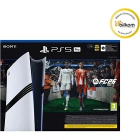 Resim Sony Playstation 5 Pro 2 TB FC26 Edition Bilkom Garanti 