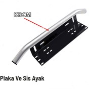 Resim KOTO Krom Plaka Koruma Demiri Sis Ayağı 55cmx11cm 