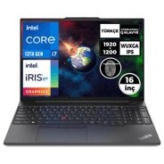 Resim LENOVO E16 THINKPAD 21JN0006TX i7-1355U 8GB 512G SSD 16" FDOS LENOVO E16 THINKPAD 21JN0006TX i7-1355U 8GB 512G SSD 16" FDOS