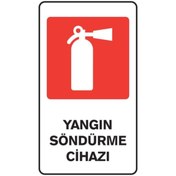 Resim Genel Markalar Uyarı Levhası Yangın Söndürme Cihazı D-120 