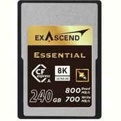 Resim Exascend 240GB Essential Cfexpress A Tipi Kart 