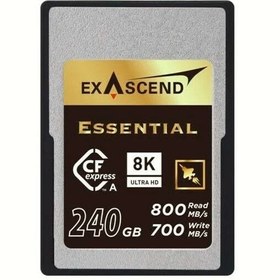 Resim Exascend 240GB Essential Cfexpress A Tipi Kart 