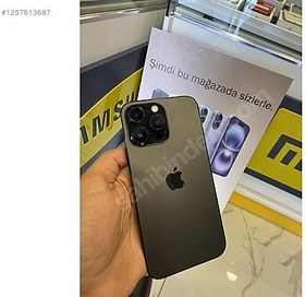Resim Apple iPhone 14 Pro Max İkinci El YD | 256 GB | Siyah 