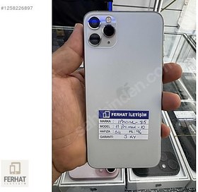 Resim Apple iPhone 11 Pro Max İkinci El TR | 64 GB | Gümüş 