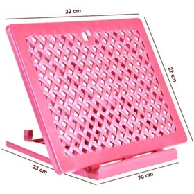 Resim Genel Markalar Pembe Evelüx Plastik Masaüstü Pratik Rahle Kitap Okuma Standı Kitap Ayracı Evl21004 