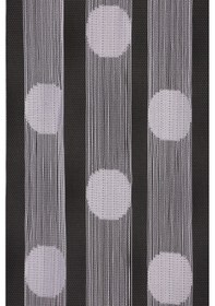 Resim Puanlı Model Beyaz Renk Hazır İp Perde 300 270 Cm Beyaz 