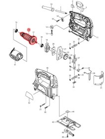Resim Nesta Makita 4326 Endüvi Rotor Kollektör Ürün Kodu 515718-5 