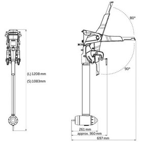 Resim Torqeedo Travel Xp Rs Power Pack Elektrikli Dıştan Takma Motor 5 Hp-1425w 