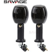 Resim Lasonstiges Kawasakı Ar125 Zr-7 Zr400 Zrx400 Zrx1100 Zrx1200r Motosiklet Aksesuarları Lambası Yanıp Sönen Ampul Ön Arka 12v İçin Işık Sinyalini Açın 