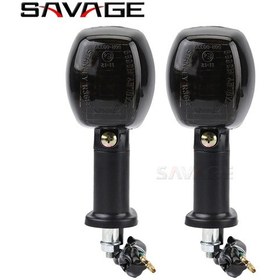 Resim Lasonstiges Kawasakı Ar125 Zr-7 Zr400 Zrx400 Zrx1100 Zrx1200r Motosiklet Aksesuarları Lambası Yanıp Sönen Ampul Ön Arka 12v İçin Işık Sinyalini Açın 