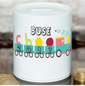 Resim Yılbaşı Hediyesi - Isme Özel Çocuk Kumbarası 